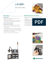 The Domino A100+: Setting The Standard For Basic Ink Jet Coding