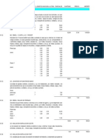 Presupuesto y Mediciones