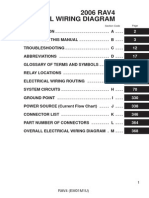 2006 RAV4 Electrical Wiring Diagram: Section Code