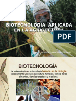 Biotecnologia Aplicada A La Agricultura