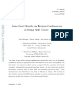 Some Exact Results On Tachyon Condensation in String Field Theory