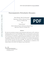 Noncommutative Perturbative Dynamics: Minwalla, Mav@princeton - Edu Seiberg@sns - Ias.edu