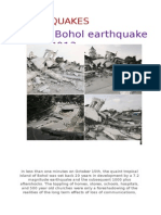 Bohol Earthquake 2013: Earthquakes