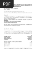 Adjustment Worksheet