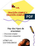 Oracion Simple y Compuesta