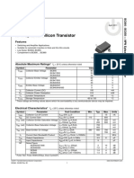 BC846 - BC850 NPN Epitaxial Silicon Transistor: Features