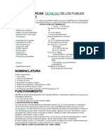 Características de Fusiles