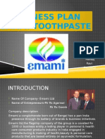 Business Plan-Emami 2 Way Toothpaste