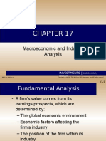 Macroeconomic and Industry Analysis: Investments