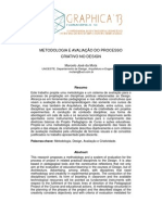 Metodologia e Avaliacao Do Processo Criativo No Design