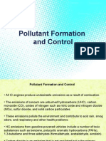 Pollutant Formation and Control