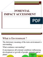 Environmental Impact Accessment Lec1