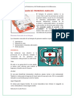 Botiquín de Primeros Auxilio Trabajo