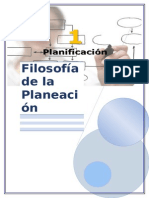 Filosofia de La Planeacion