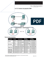 Práctica de Laboratorio 6.7.2: Examen de Paquetes ICMP: Diagrama de Topología