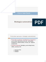 Strategije Automatizacije: V.Prof - Dr. Majda Čohodar