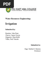 Irrigation: Water Resources Engineering