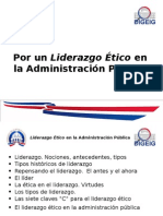 "Por Un Liderazgo Ético en La Administración Pública" Por Rafael Alberto Basora