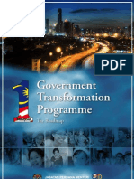 Gorvernment Malaysia Transformation Program Roadmap 2010-2012