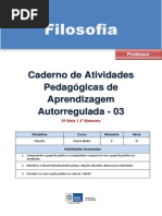 Apostila Filosofia 3 Ano 3 Bimestre Professor