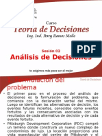 Sesión 02. Analisis de Decisiones