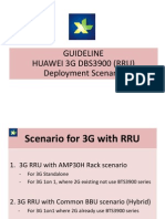 Guideline-Huawei 3g Dbs3900 (Rru) Deployment Scenario - XL Project