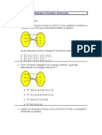 Relações e Funções Exercicios