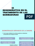 Medicina Regenerativa en El Tratamiento de Las Quemaduras