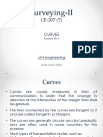 Lecture 1 - Curves (Simple & Compound) PDF