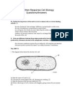 IB Written Response Cell Biology Answers