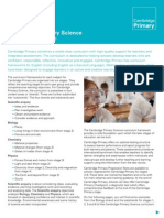 Cambridge Primary Science Curriculum Framework