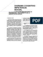 El Programa Cognitivo de Competencia Psicosocial