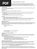 Tech Intergration Matrix - Recover