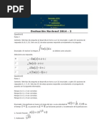 Evaluacion Final de Calculo Integral