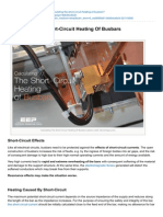 Calculating The Short-Circuit Heating of Busbars