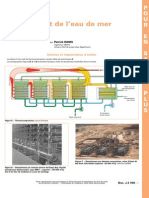 Dessalement de L'eau de Mer-Fiche