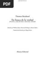 Bernhard Sobre Rimbaud