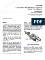 Contactless Hall Effect Torque Sensor For EPAS