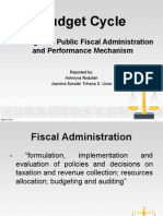 Philippine Budget Cycle