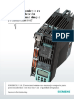 Folleto Siemens Sinamics s110