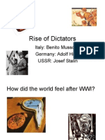 Rise of Dictators