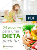 25 Receitas para Uma Dieta Perfeita PDF