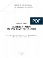 Hombre y Amor en San Juan de La Cruz