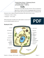 Edexcel As Level Cells Unit 2