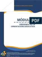 Origenes de La Orientacion Educativa