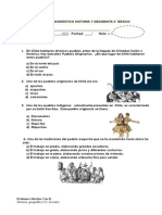 Evaluación Diagnostica Historia 2° Basico