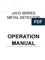 Instruction Manual For Metal Detector