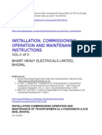 OFTC Tap Change Testing Requirement