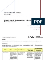 Paradigmas Psicopedagógicos