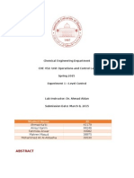 Level Control (Our Report)